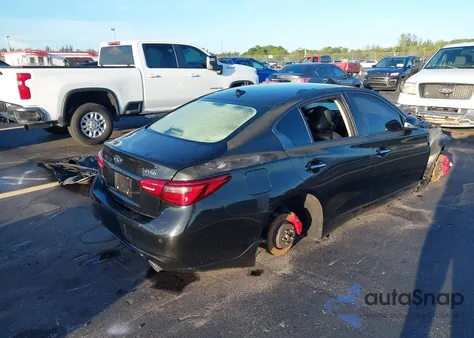 2019 Infiniti Q50 3.0T Luxe z USA, uszkodzony, nr VIN JN1EV7AP9KM512964
